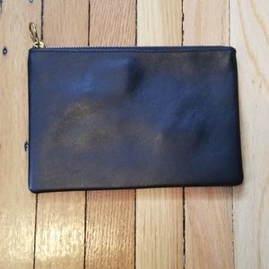 Madewell Leather Pouch Clutch